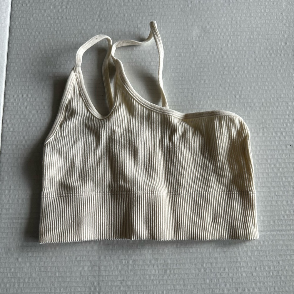 Hollister Gilly Hicks one shoulder crop top
